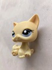 Littlest Pet Shop lps Yellow Short Hair lps Cat Blue Eyes   1005 Lps 