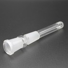 Clear Pyrex Borosilicate Lab Glass 18mm   18mm Downstem  2 5-7  