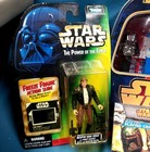Lot New Sealed Star Wars Collectibles Kenner 1990s Action Figures Fett Cards Pez