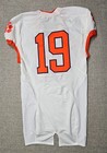 Clemson Tigers Football Jersey Mens 40 L White Game Worn Team Issued Nike  19