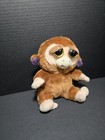 Feisty Pets Plush Monkey Grandmaster Funk Angry Faces 8  Stuffed Toy 2015 Brown