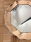 Antique Etched Mirror