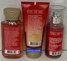 Bath   Body Works Bright Christmas Morning Wash Cream Mist Travel Size Gift Set