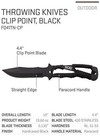 Sog Throwing Knives With Sheath 3 Pack Balanced Throwing Knives Set W  Paracord