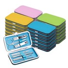 Manicure Set Bulk  Nail Clippers Kit Stainless Steel Fingernail Clippers 012