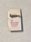 Vintage Lucinda House Pin Whimsical Cottages   Lamppost Enamel Art Jewelry