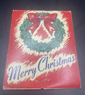 Vintage Advertising Giant Feature Matchbook Holiday Candle Matches Sexton Motor