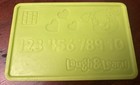 Fisher-price Laugh   Learn My Smart Purse Replacement Pretend Green Credit Card