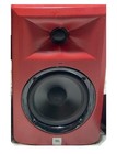 Jbl Lsr305 Red Powered Studio Monitors Pair - Tested Working  2 Power Cords