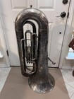 Antique 1919 Besson Class A Prototype 3-valve Compensating Bbb 4 4 Tuba Silver