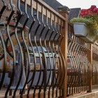 Sidasu 25-pack 32 25  Metal Deck Spindles Stair Balusters W  Screws Wavy