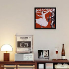 Vinyl Frame Record Frames For The Wall Display Album Covers  Wood 12 5x12 5