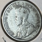 Canada 1919 Sterling Silver Quarter 25 Cents Vf xf Condition Coin