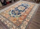 Heriz Rug 9 X 12 6  Serapi Carpet  Wool On Wool