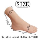 A Pair Of Silicone Female Feet Models Realistic Life Size Silicone Model Feet   