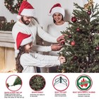 Puleo International 6 5ft Pre-lit Aspen Fir Artificial Christmas Tree With 500