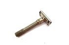 Vintage 1964 Gillette J-2 Adjustable Slim Boy Safety Razor Double Edge Nice Cond
