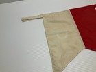 Vintage Us Army Signal Corps Semaphore Flag 19   x12    - Read