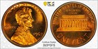 1967 Sms Lincoln Cent Pcgs Sp 66 Rd Cam Ms Red Cameo Frosty Coin 1c