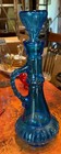 Vintage 1973 Jim Beam  i Dream Of Jeannie  Blue Glass Genie Bottle Decanter