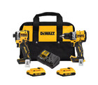 Dewalt Dck2051d2 20v Brushless Drill   Impact Combo Kit Dcd800 Dcf850 Atomic Xr