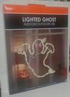 Halloween 15  Lighted Ghost Silhouette Window Decoration Impact Innovations Nisb