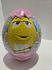 2015 M m s Easter Egg Metal Tins Red   Yellow Painter Set Of 2