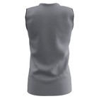 Champro Girls Sleeveless Fastpitch Jersey Gray   Black Md