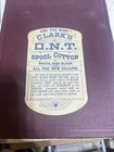 Antique Victorian Trade Card Advertising - Clark s Spool Cotton 