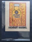 Keith Haring Absolut Vodka Promo Print Advertisement 1987