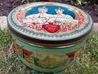 Vintage 1937 King George And Queen Elizabeth 1937 Coronation Souvenir Cake Tin