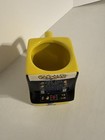 Pac Man Video Arcade Game Shaped Yellow Ceramic Coffee  Mug Retro New 