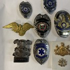 Vintage Police Hat Badge Lot And Other Metals 