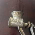 Universal No  0 Food Chopper L f  c  New Britain Ct Usa Antique Meat Grinder