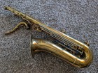 Buescher 400 Top Hat   Cane Orig  Lacquer Tenor Saxophone For Parts resto 306076