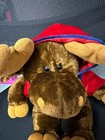 Dan Dee Snowflake Friends Moose Reindeer 12  Plush Stuffed Animal Christmas 2003