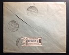1925 Montevideo Uruguay First Flight Airmail Cover Ffc To Florida Sc c8