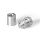 Sign Standoff 1 2  Diameter X 1 2  Barrel Length Silver Aluminum Eco Series Easy