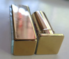 Vintage Lipstick Holder Mirror Guilloche Roses In Black Satin Pouch Nos Unused