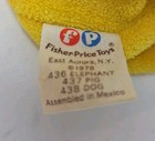 Vintage Fisher-price Dexter Dog  438 Grabbers Rattle Toy