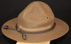 Wwi Us Army Officers M1911 Campaign Hat Stetson  joe Jacobson Lawton Oklahoma 