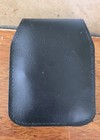 Singer Snap Close  Needle Case Or Mini Travel Kit  Black Pu Leather  Empty