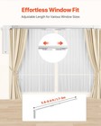Vevor Smart Electric Curtain Track Automated Curtain Track System 71-118 Inch