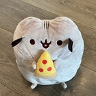 Gund Pusheen Snackables With Pizza Plush Stuffed Animal Cat Medium Size 9 Inch