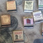 Lot Of 10 Vintage Matchbooks Texaco Purina Chow Ect Advertising