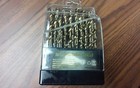 29 Pieces set Cobalt Hss Jobber Length Drill Set  Fractional 1 16  -1 2 - New