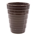 Vintage Brown Handmade Soendgen Keramik Art Pottery Planter Cache Pot Germany