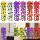 Artificial Fake Hanging Flowers Vine Plant Home Garden Decor Indoor Outdoor Us