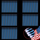 Micro Applicator Brush Disposable Makeup Eyelash Brushes Blue 2 5mm Dental