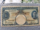 Malaya 1 Dollar 1941 King George Vi P-11 Rare Old Banknote F 9 010183